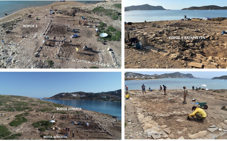 Δεσποτικό: Νέα ευρήματα στο Ιερό του Απόλλωνα στη Μάντρα και στο Τσιμηντήρι, δείτε φωτογραφίες