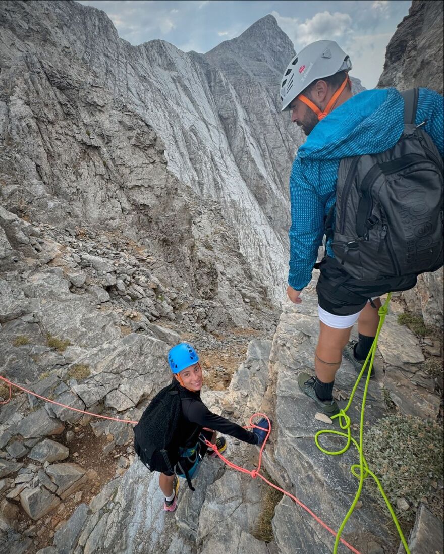 Ηλίας Βρεττός: Ανέβηκε στον Όλυμπο μαζί με τη σύζυγό του