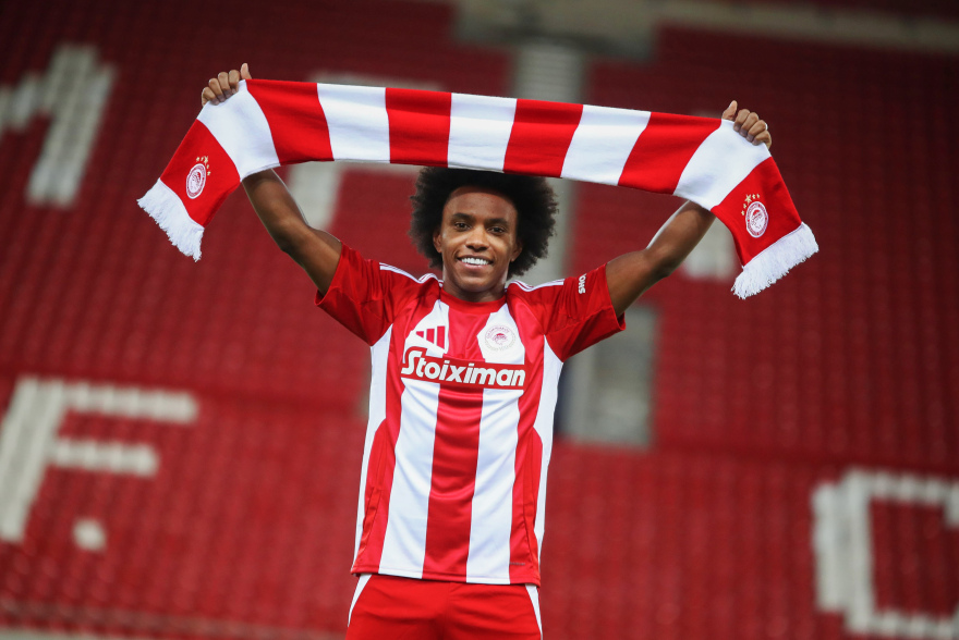 Γουίλιαν για τη μεταγραφή του στον Ολυμπιακό: Ξέρω πόσο μεγάλος είναι ο σύλλογος, έχω μεγάλες φιλοδοξίες