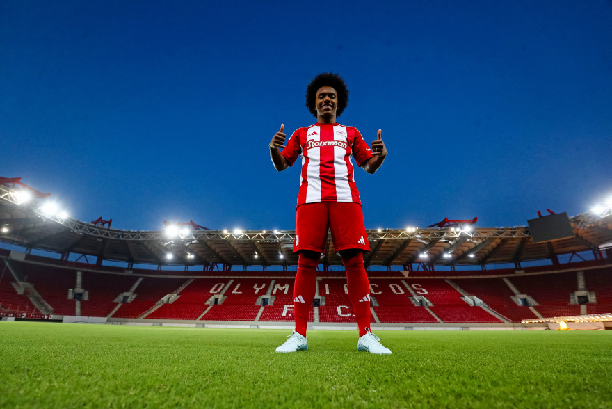 Γουίλιαν για τη μεταγραφή του στον Ολυμπιακό: Ξέρω πόσο μεγάλος είναι ο σύλλογος, έχω μεγάλες φιλοδοξίες