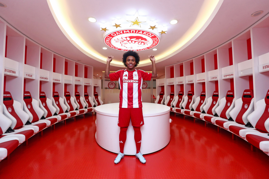 Γουίλιαν για τη μεταγραφή του στον Ολυμπιακό: Ξέρω πόσο μεγάλος είναι ο σύλλογος, έχω μεγάλες φιλοδοξίες