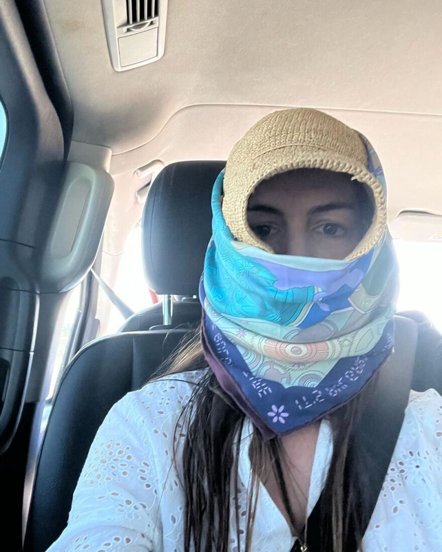 Αν Χάθαγουεϊ: Η φωτογραφία της στο Ηρώδειο