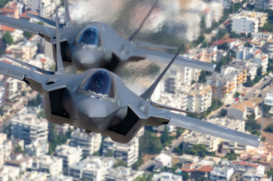 Athens Flying Week: Στην Τανάγρα τα υπερσύγχρονα F-35