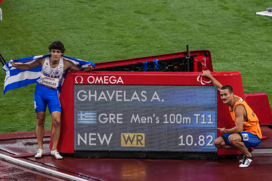 Παραολυμπιακοί Αγώνες 2024: Χρυσό μετάλλιο στα 100μ ο Γκαβέλας - Βίντεο 