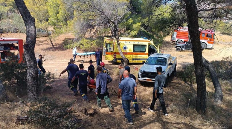 Κερατέα: Κινητοποίηση για άντρα που έπεσε σε πηγάδι - Απεγκλωβίστηκε τραυματισμένος