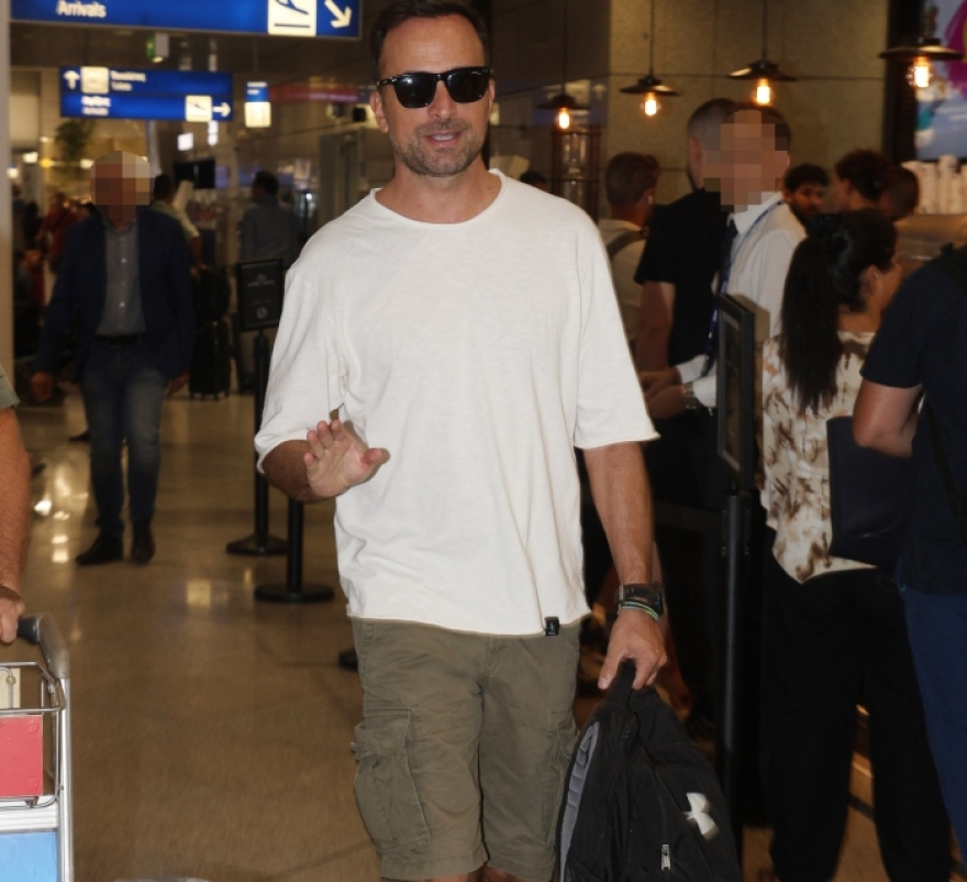 Γιώργος Λιανός: Αναχώρησε για τον Άγιο Δομίνικο - Οι φωτογραφίες του από το αεροδρόμιο