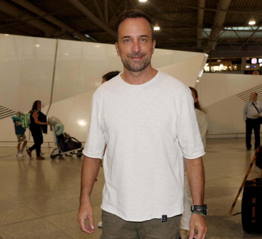Γιώργος Λιανός: Αναχώρησε για τον Άγιο Δομίνικο - Οι φωτογραφίες του από το αεροδρόμιο