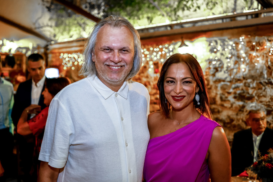 Ευκλείδης Τσακαλώτος: Νέες φωτογραφίες από τη γιορτή για το σύμφωνο συμβίωσης με την Όλγα Νάσση