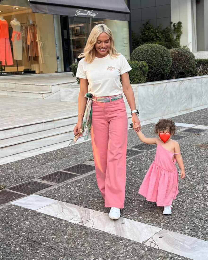 Ιωάννα Μαλέσκου: Οι νέες φωτογραφίες με την κόρη της