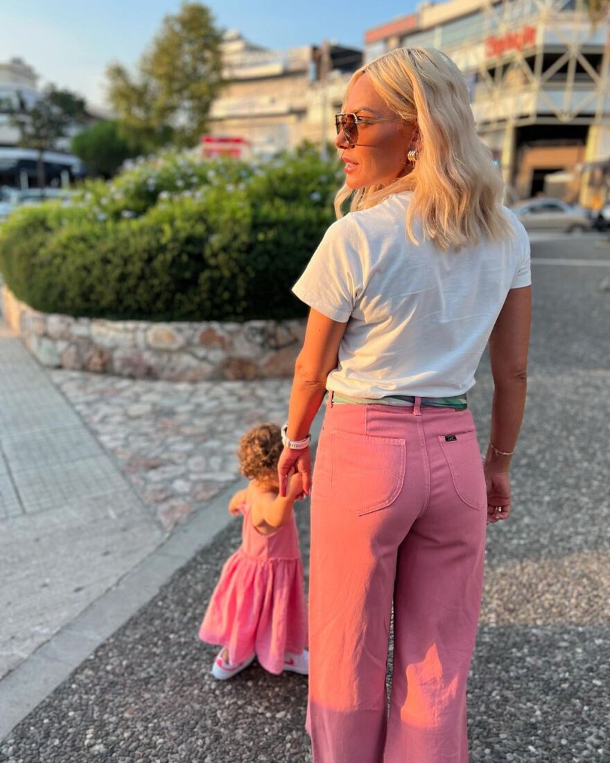 Ιωάννα Μαλέσκου: Οι νέες φωτογραφίες με την κόρη της