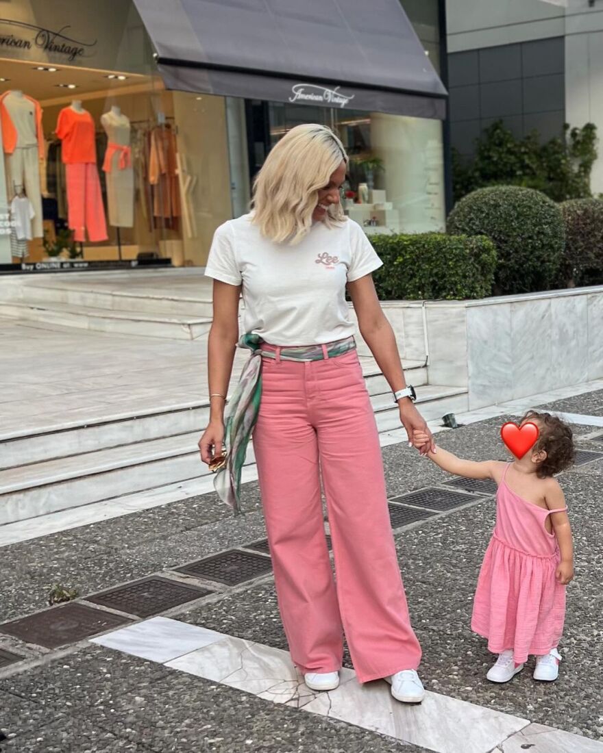 Ιωάννα Μαλέσκου: Οι νέες φωτογραφίες με την κόρη της