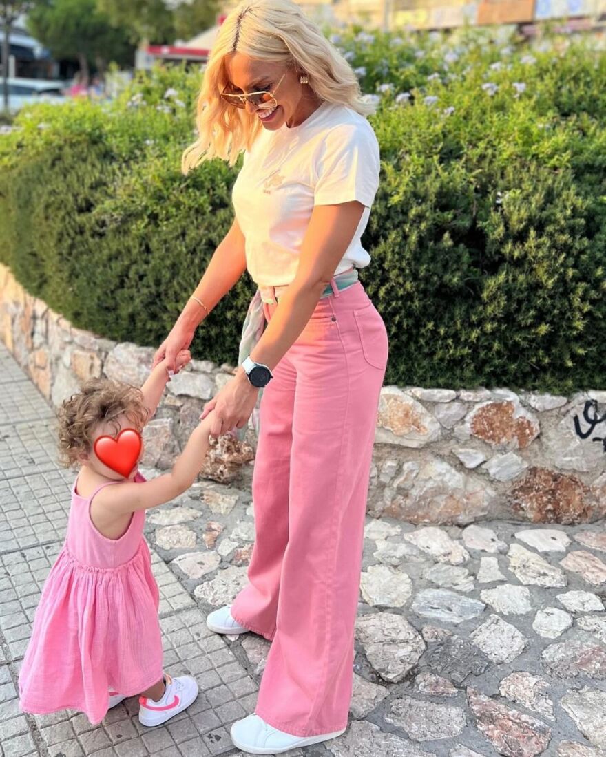 Ιωάννα Μαλέσκου: Οι νέες φωτογραφίες με την κόρη της