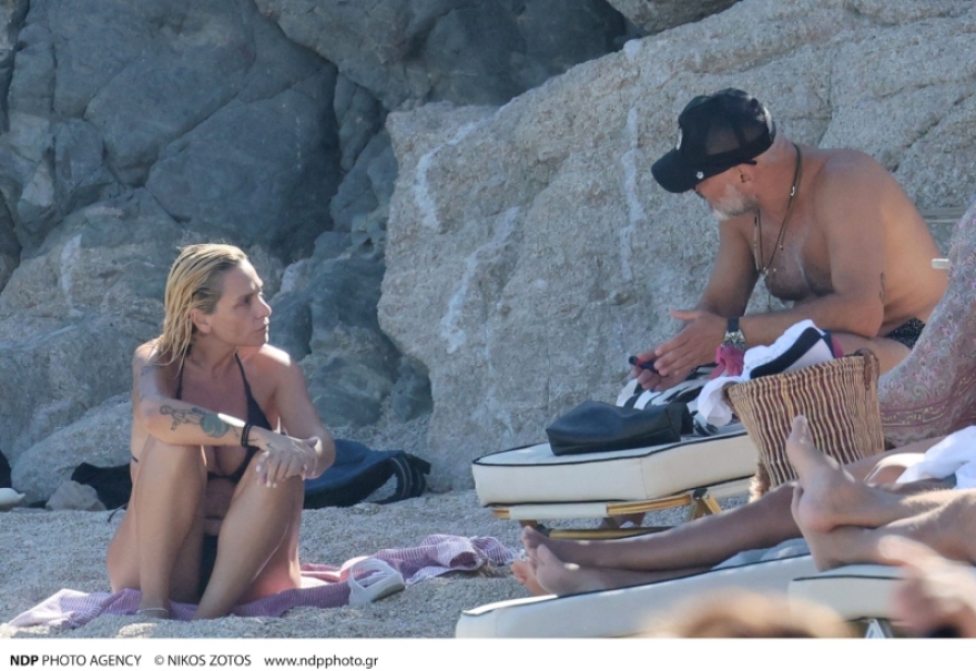 Ελεωνόρα Ζουγανέλη: Οι διακοπές της στη Μύκονο με τον Νίκο Συρίγο