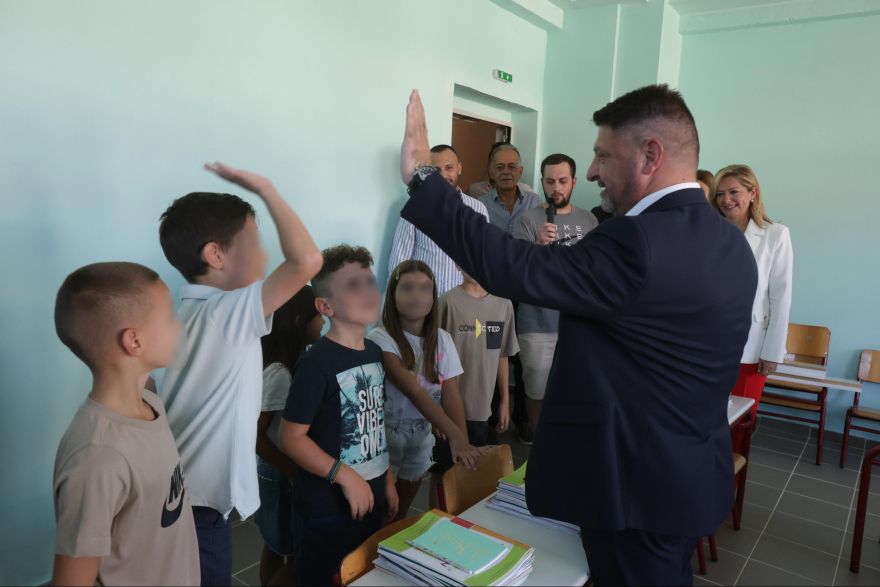 Χαρδαλιάς: Επενδύουμε στο μέλλον των παιδιών μας, δημιουργώντας ασφαλή και σύγχρονα σχολεία