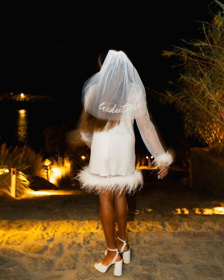 Μαράια Αντετοκούνμπο: Ανέβασε φωτογραφίες από το φόρεμα που έβαλε στο bachelorette πάρτι της