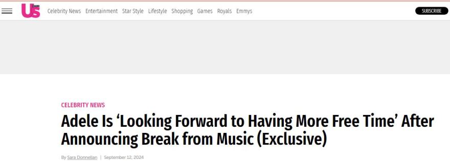 Αντέλ: Θέλει να κάνει ένα βήμα πίσω στη μουσική και να επικεντρωθεί στην οικογένειά της, λέει άτομο από το περιβάλλον της 