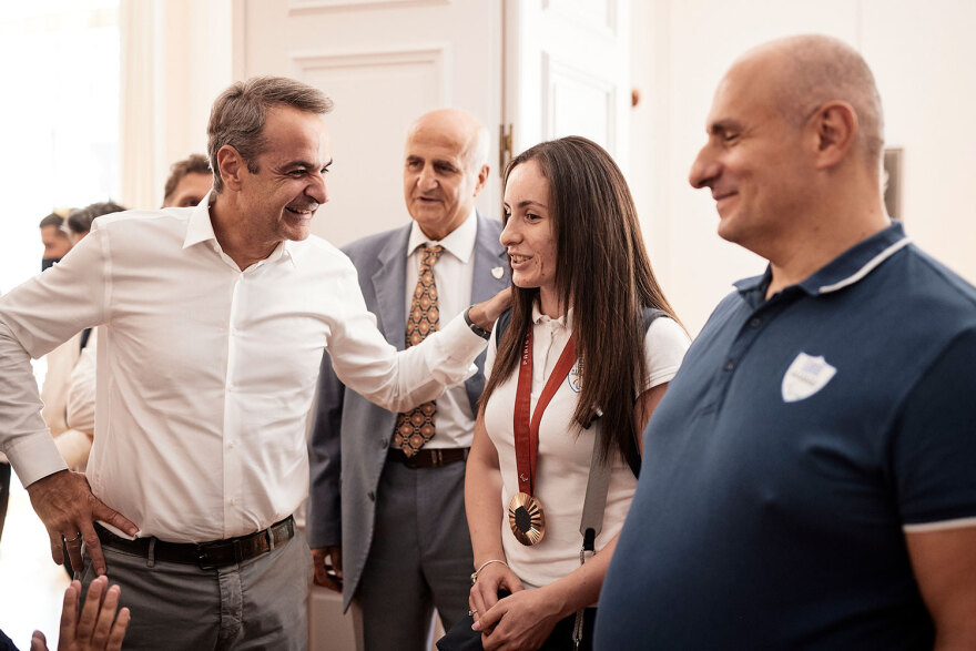 Κυριάκος Μητσοτάκης: Υποδέχτηκε τα μέλη της Παραολυμπιακής ομάδας στο Μέγαρο Μαξίμου - Βίντεο, φωτογραφίες 