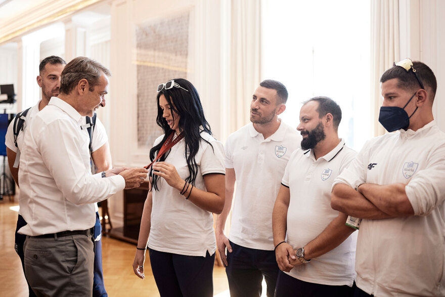 Κυριάκος Μητσοτάκης: Υποδέχτηκε τα μέλη της Παραολυμπιακής ομάδας στο Μέγαρο Μαξίμου - Βίντεο, φωτογραφίες 