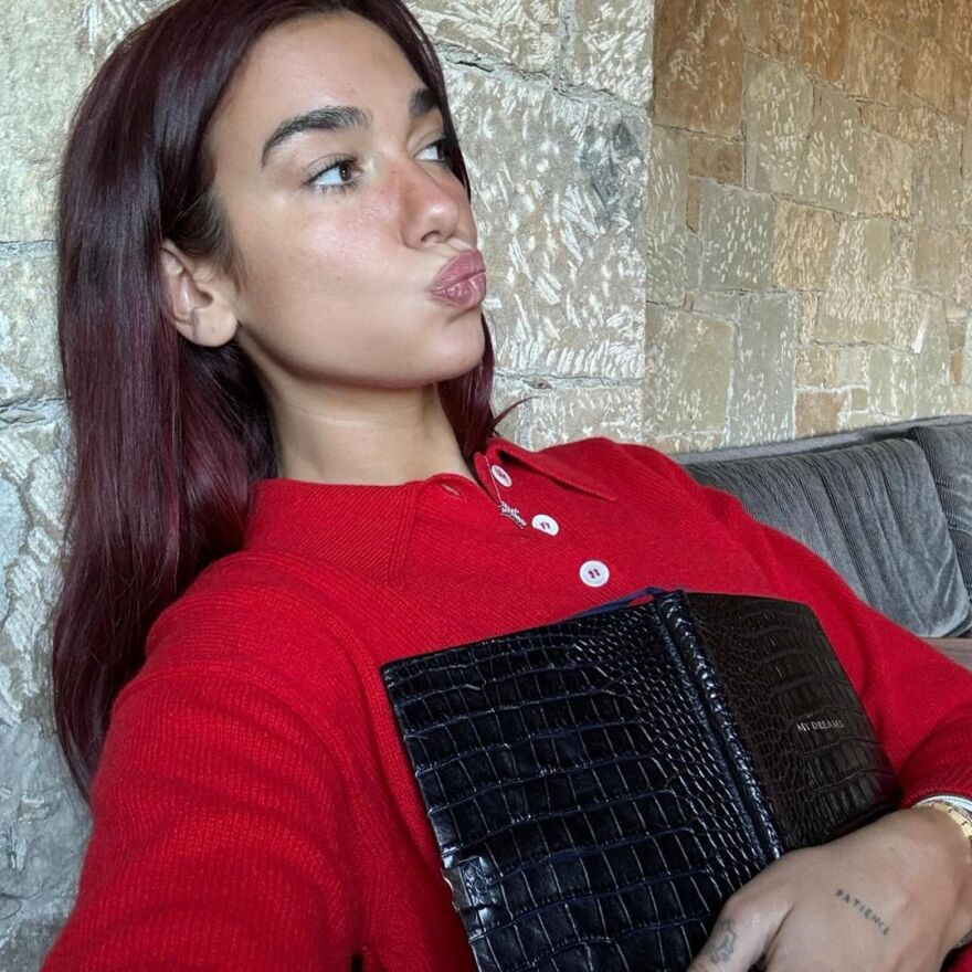 Ντούα Λίπα: Κάνει ηλιοθεραπεία τόπλες - Δείτε τη φωτογραφία