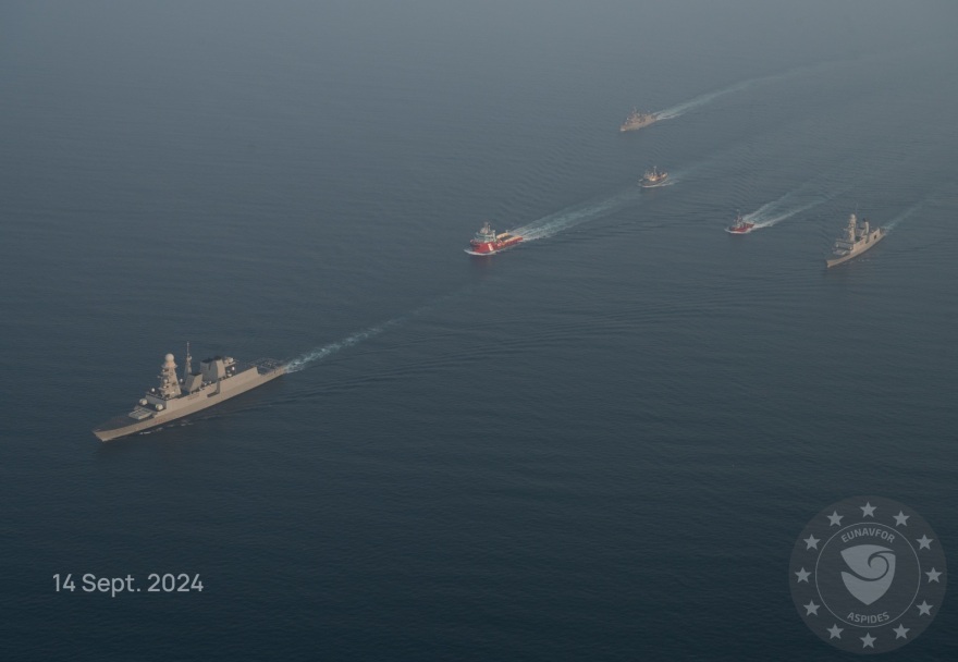 Ερυθρά Θαλασσα: Ξεκίνησε η ρυμούλκηση του ελληνόκτητου δεξαμενόπλοιου «Sounion» από το ναυαγοσωστικό πλοίο «Aigaion Pelagos»