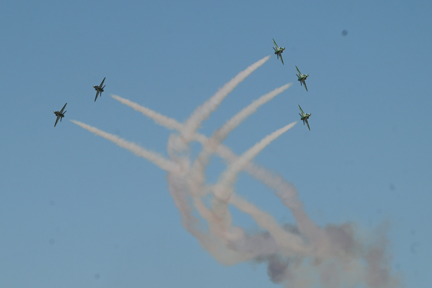 Η αερομαχία Rafale vs F-16 έκλεψε την παράσταση στην πρώτη ημέρα του Athens Flying Week - Δείτε φωτογραφίες 