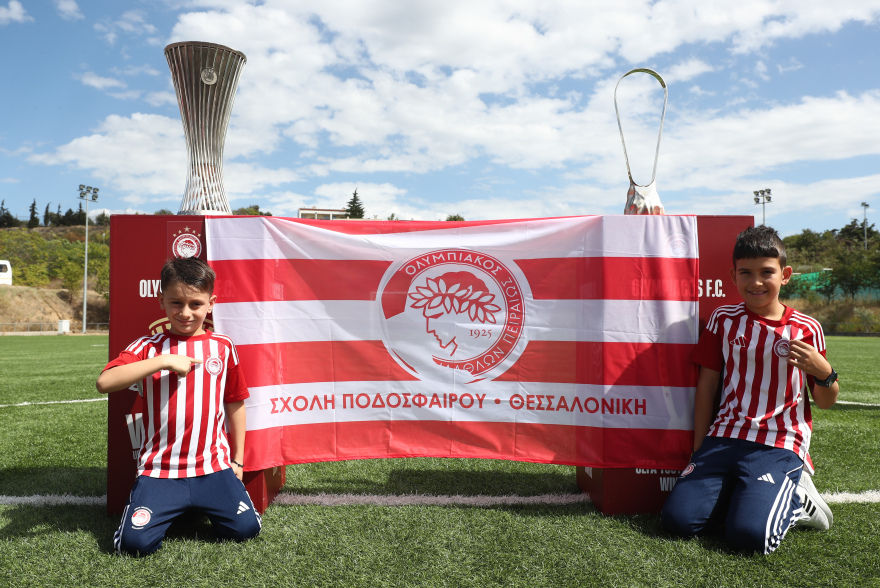 Ολυμπιακός: Θερμή υποδοχή για τα ευρωπαϊκά τρόπαια σε Μακεδονία και Θράκη - Βίντεο, φωτογραφίες 