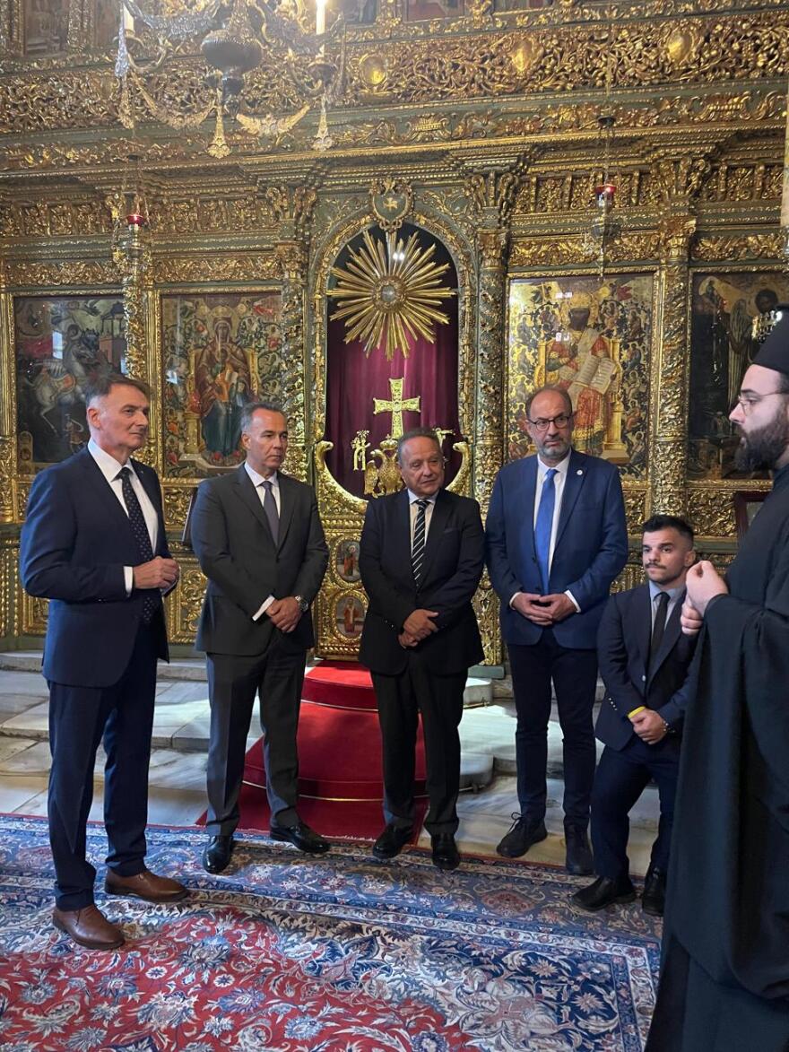 Συνάντηση του Οικουμενικού Πατριάρχη με τον δήμαρχο Θεσσαλονίκης στο Φανάρι