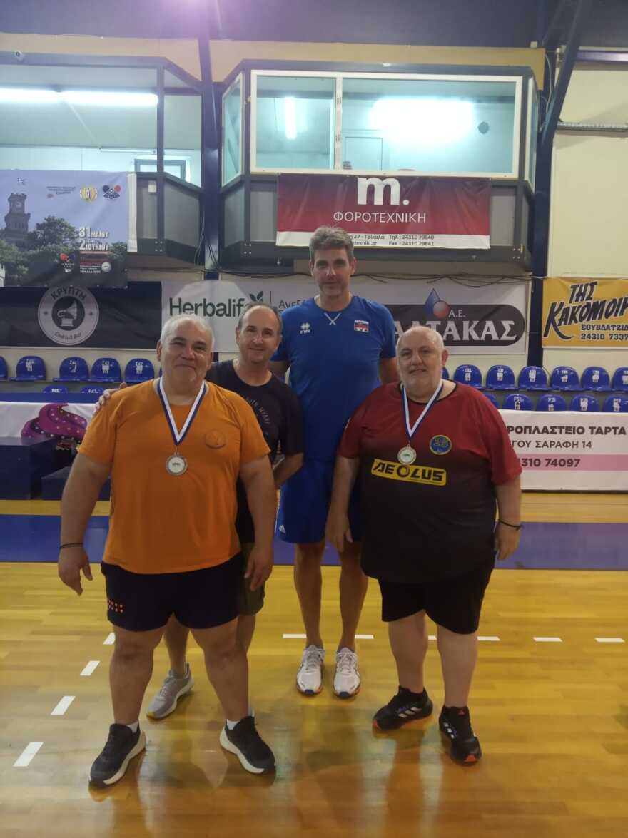 Αντρέι Κράβαρικ: Στα 54 του χρόνια ο παλαίμαχος διεθνής βολεϊμπολίστας είναι πλέον εν ενεργεία αθλητής του πινγκ πονγκ