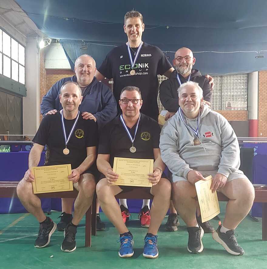 Αντρέι Κράβαρικ: Στα 54 του χρόνια ο παλαίμαχος διεθνής βολεϊμπολίστας είναι πλέον εν ενεργεία αθλητής του πινγκ πονγκ