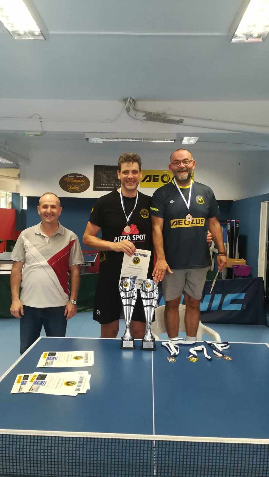 Αντρέι Κράβαρικ: Στα 54 του χρόνια ο παλαίμαχος διεθνής βολεϊμπολίστας είναι πλέον εν ενεργεία αθλητής του πινγκ πονγκ