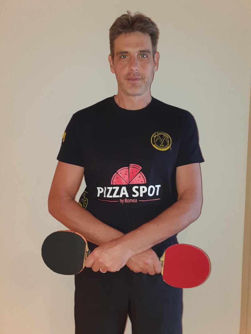 Αντρέι Κράβαρικ: Στα 54 του χρόνια ο παλαίμαχος διεθνής βολεϊμπολίστας είναι πλέον εν ενεργεία αθλητής του πινγκ πονγκ