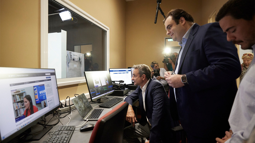 Μητσοτάκης για ψηφιακό φροντιστήριο: Σημαντική καινοτομία, ο θεσμός αυτός θα ριζώσει