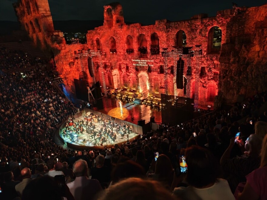 Βραδιά μνήμης στο Ηρώδειο για τη Μαριάννα Β. Βαρδινογιάννη - Δείτε φωτογραφίες και βίντεο