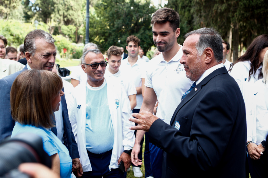 Η Πρόεδρος της Δημοκρατίας υποδέχτηκε αθλητές και αθλήτριες που συμμετείχαν σε Ολυμπιακούς και Παραολυμπιακούς Αγώνες 