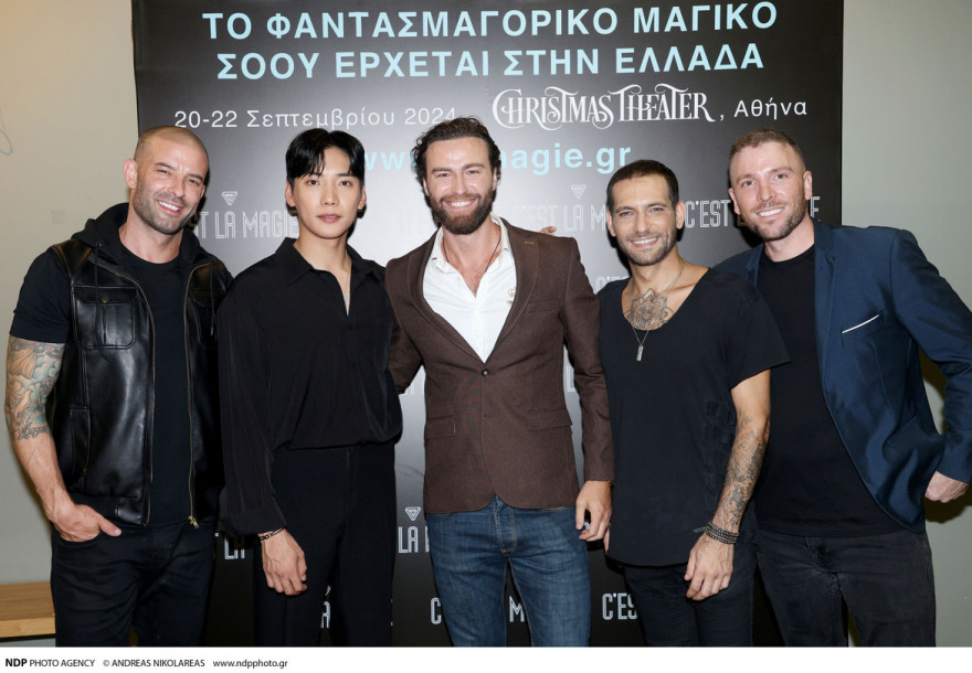 Ψευδαισθήσεις πέρα από τις ανθρώπινες δυνατότητες στο φαντασμαγορικό show «C' est la Magie» στo Christmas Theater