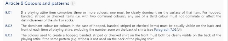 Ο κανονισμός της UEFA που ανάγκασε την Σπορτινγκ να αλλάξει τις εμφανίσεις της 