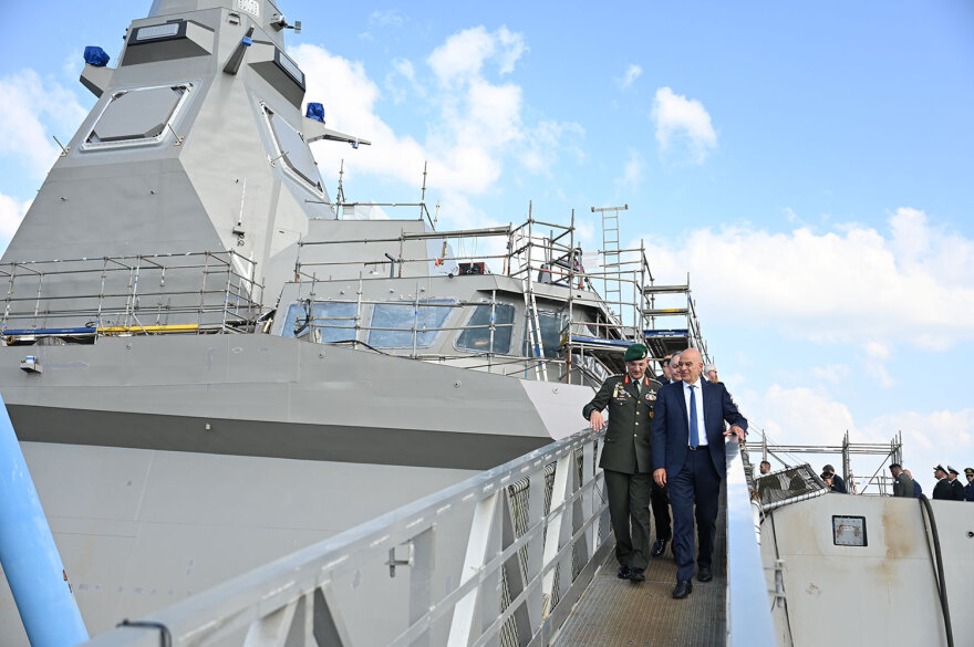 Belh@rra: Καθελκύστηκε ο «Νέαρχος» - Τέταρτη φρεγάτα ανακοίνωσε ο Δένδιας, δείτε βίντεο και φωτογραφίες