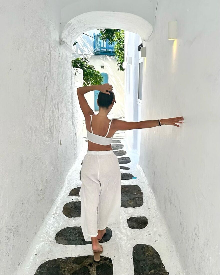 Μαρία Μενούνος: Στη Μύκονο με την κόρη της - Δείτε φωτογραφίες