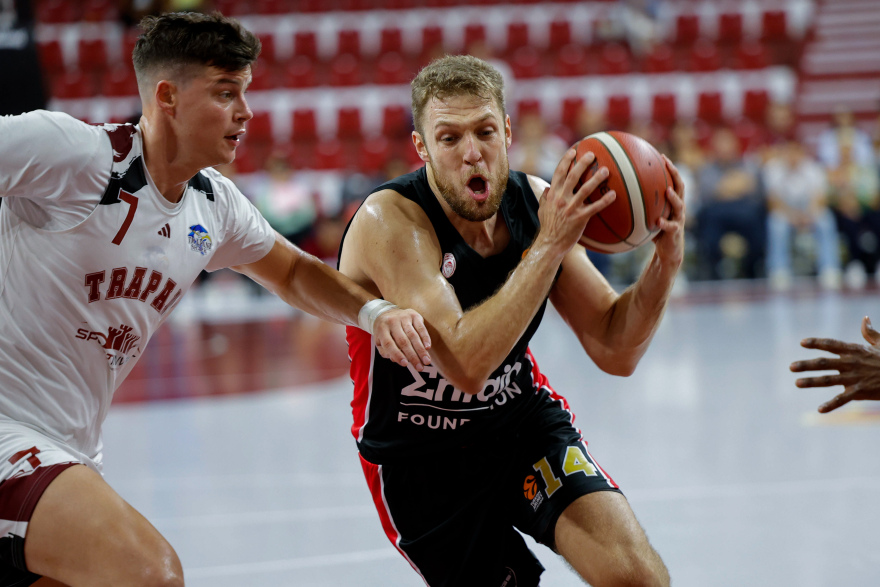 Τράπανι - Ολυμπιακός 90-95: Νίκη με το ζόρι στο τελευταίο φιλικό - Δείτε βίντεο