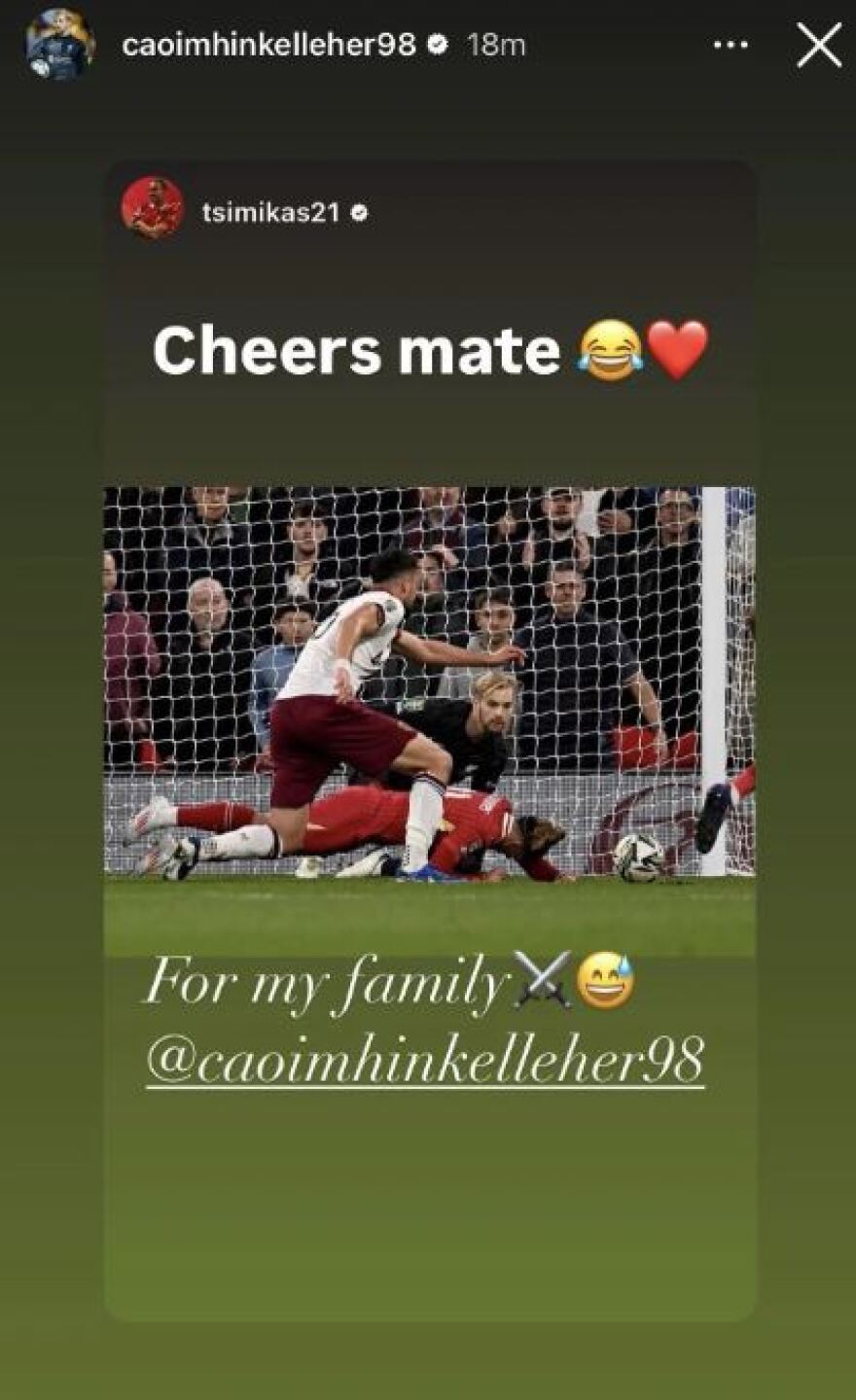 Κώστας Τσιμίκας: Με βουτιά αυτοθυσίας βοήθησε τον γκολκίπερ της Λίβερπουλ - Το ευχαριστώ του Κέλεχερ