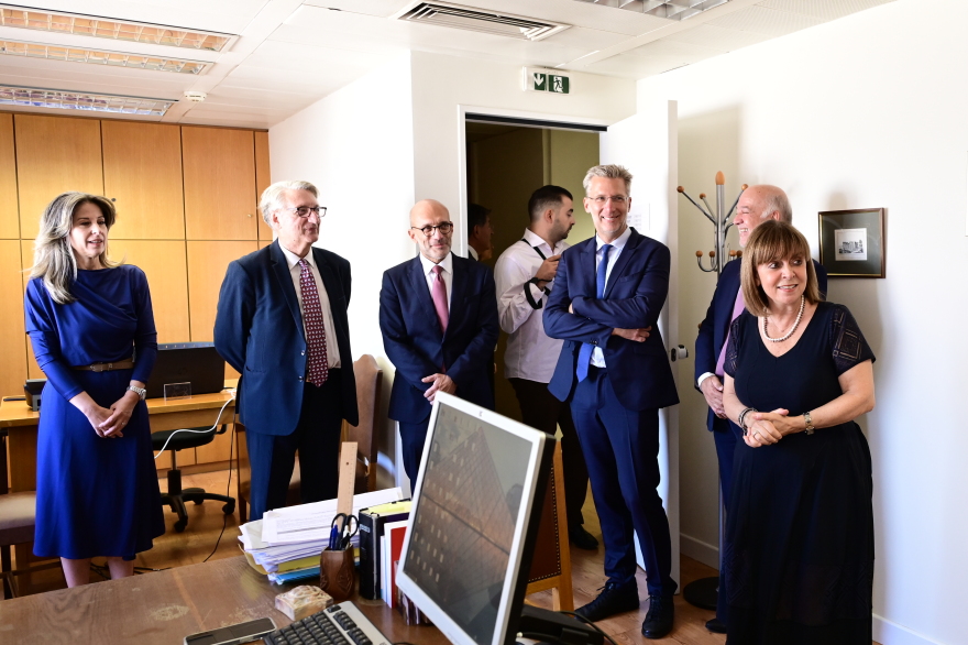 Σακελλαροπούλου: Η επιτάχυνση της Δικαιοσύνης αποτελεί συνταγματική επιταγή και αίτημα της κοινωνίας