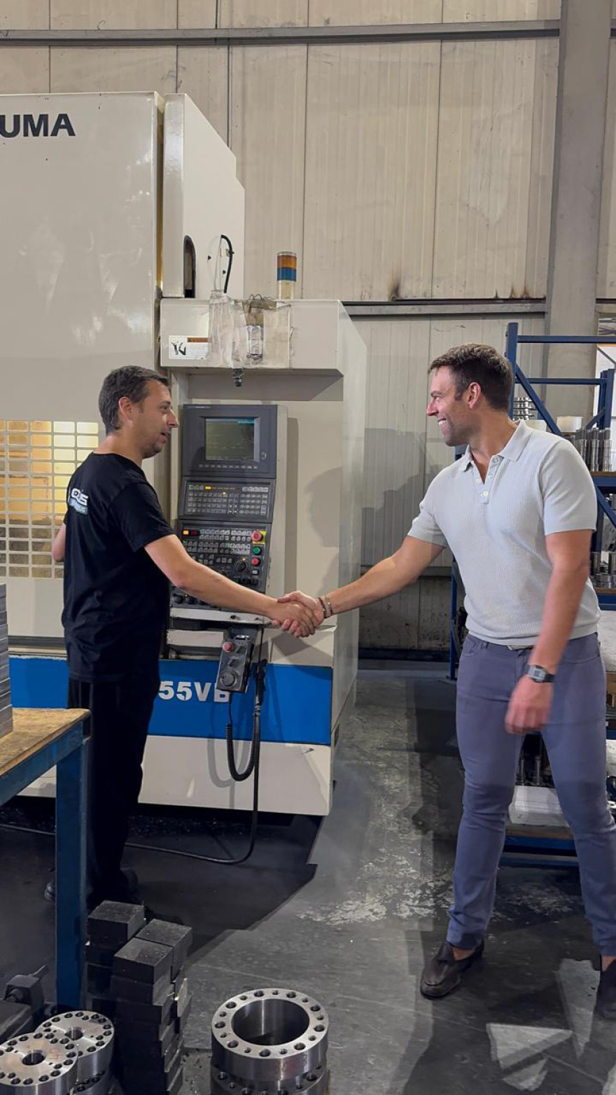 Επίσκεψη Κασσελάκη σε εργοστάσιο ρομποτικής στο Σχηματάρι