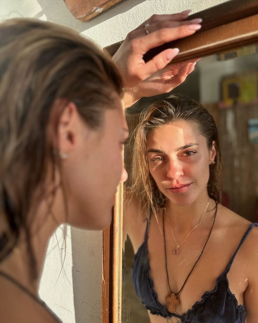 Η Κάτια Ταραμπάνκο βρίσκεται στη Λέρο - Δείτε φωτογραφίες