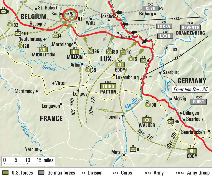Η μάχη των Αρδενών (1944 - 1945): «Το τελευταίο χαρτί» των Γερμανών και ο θρίαμβος του Πάτον