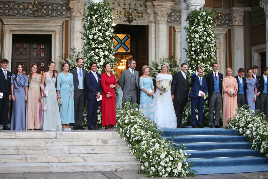 Βασιλικός γάμος στην Αθήνα - Η Θεοδώρα Γλύξμπουργκ παντρεύτηκε τον Μάθιου Κουμάρ - Δείτε βίντεο