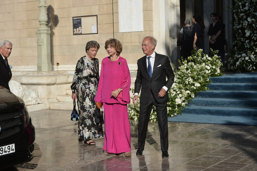 Βασιλικός γάμος στην Αθήνα - Η Θεοδώρα Γλύξμπουργκ παντρεύτηκε τον Μάθιου Κουμάρ - Δείτε βίντεο