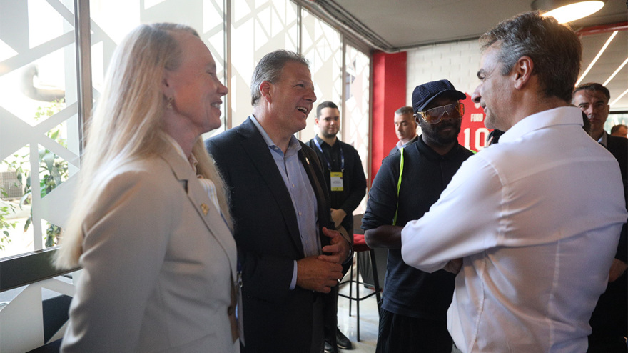 Μητσοτάκης: Επισκέφτηκε τον παγκόσμιο διαγωνισμό ρομποτικής «FIRST Global Challenge» - Βίντεο και φωτογραφίες