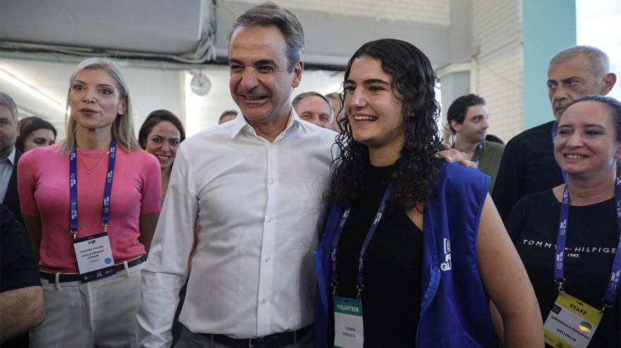 Μητσοτάκης: Επισκέφτηκε τον παγκόσμιο διαγωνισμό ρομποτικής «FIRST Global Challenge» - Βίντεο και φωτογραφίες