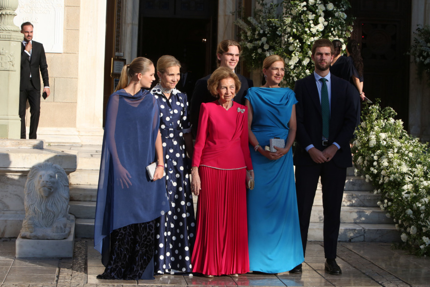 Βασιλικός γάμος στην Αθήνα - Η Θεοδώρα Γλύξμπουργκ παντρεύτηκε τον Μάθιου Κουμάρ - Δείτε βίντεο
