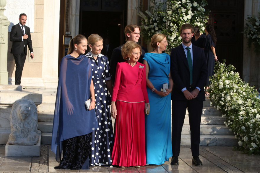 Βασιλικός γάμος στην Αθήνα - Η Θεοδώρα Γλύξμπουργκ παντρεύτηκε τον Μάθιου Κουμάρ - Δείτε βίντεο